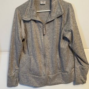 Danskin fleece zippered jacket.